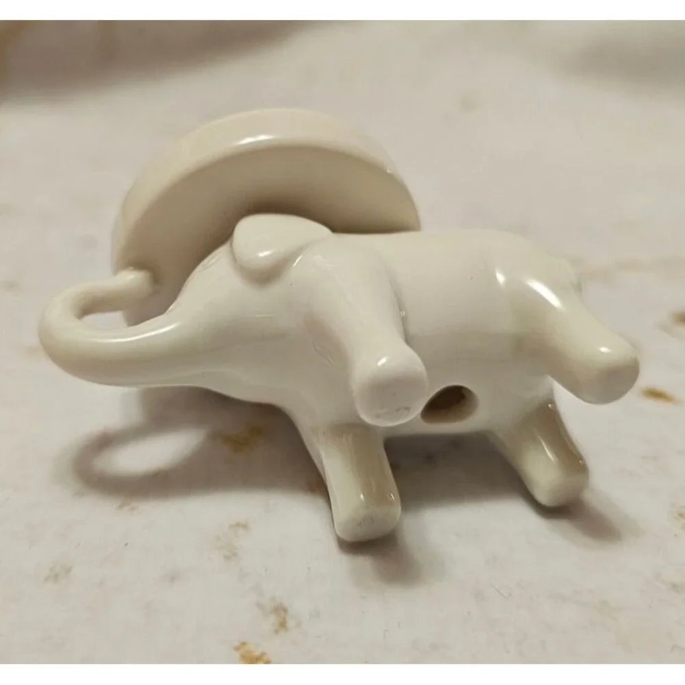 NEW LC Lauren Conrad Elephant Ring Holder  Ceramic Trinket Dish – Kohl’s
